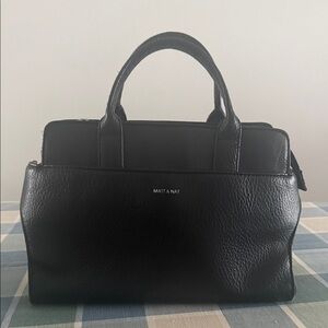 Matt & Nat Classic Small Black Tote